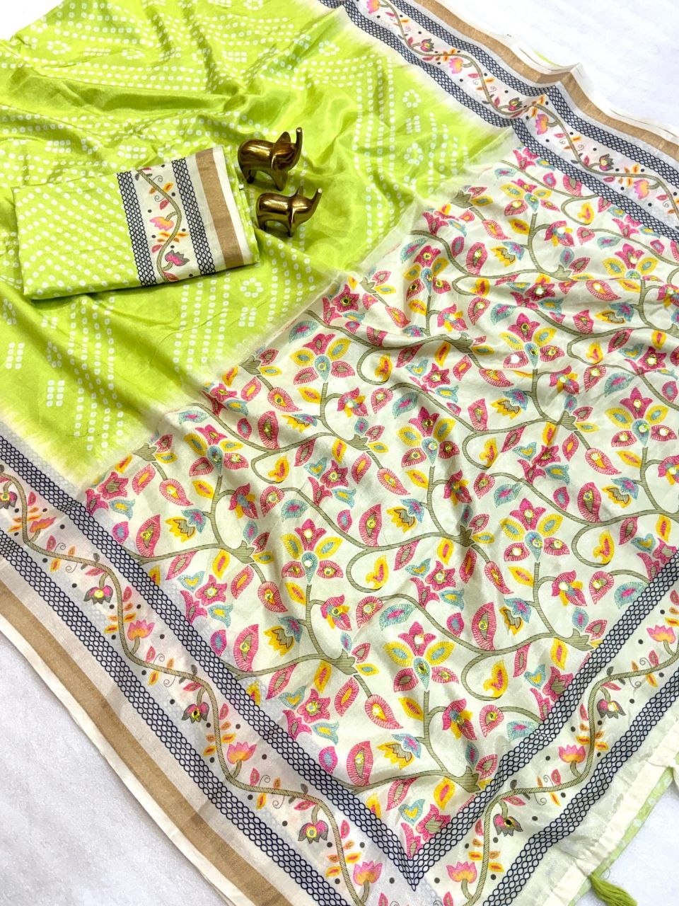 Gathan silk sarees