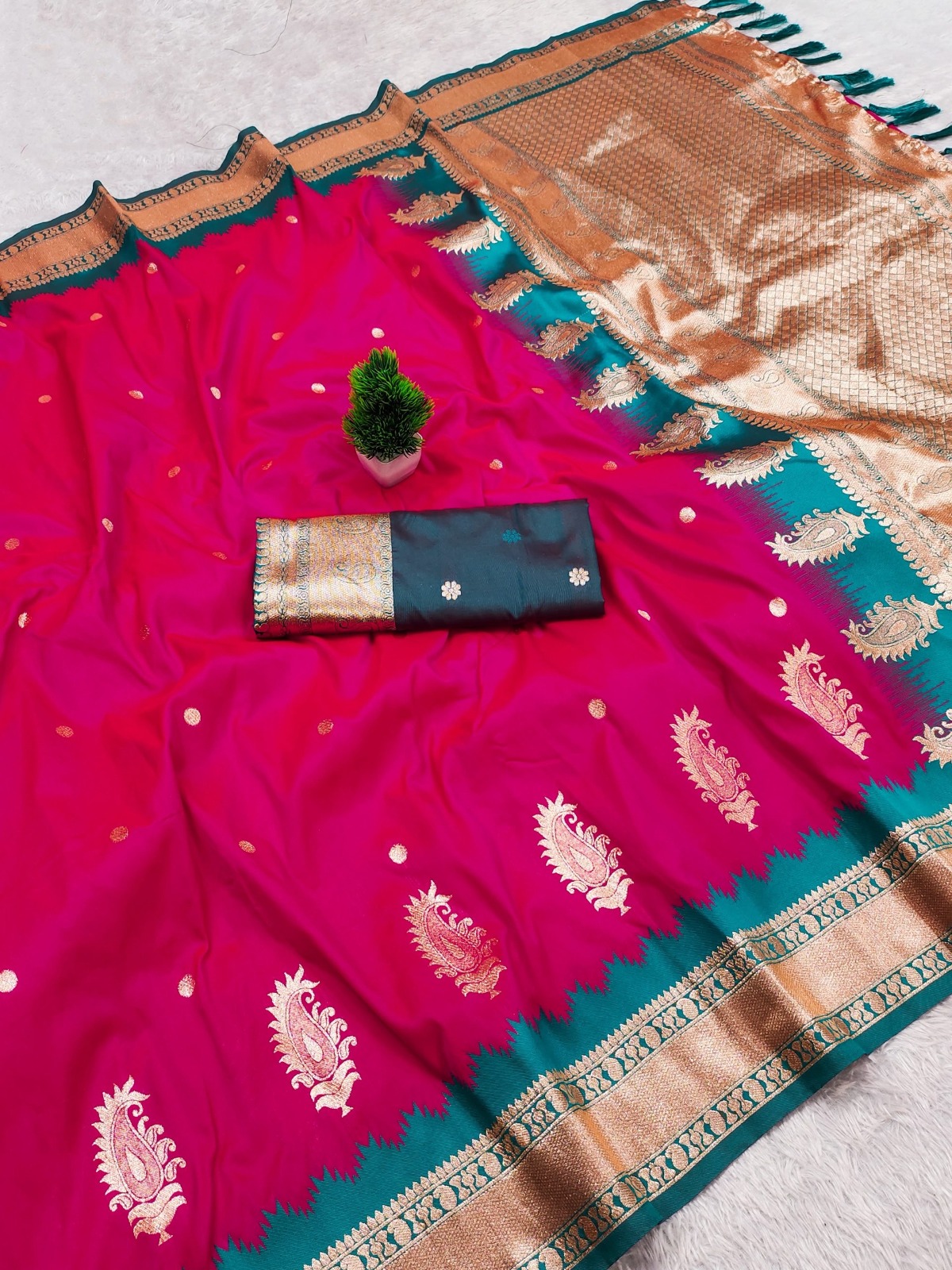 Soft Banarasi silk