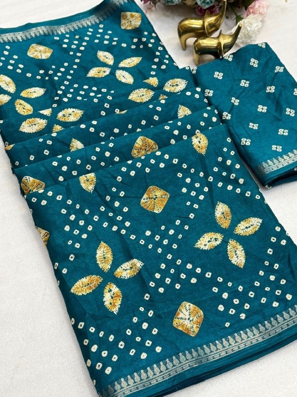 Tassar silk saree