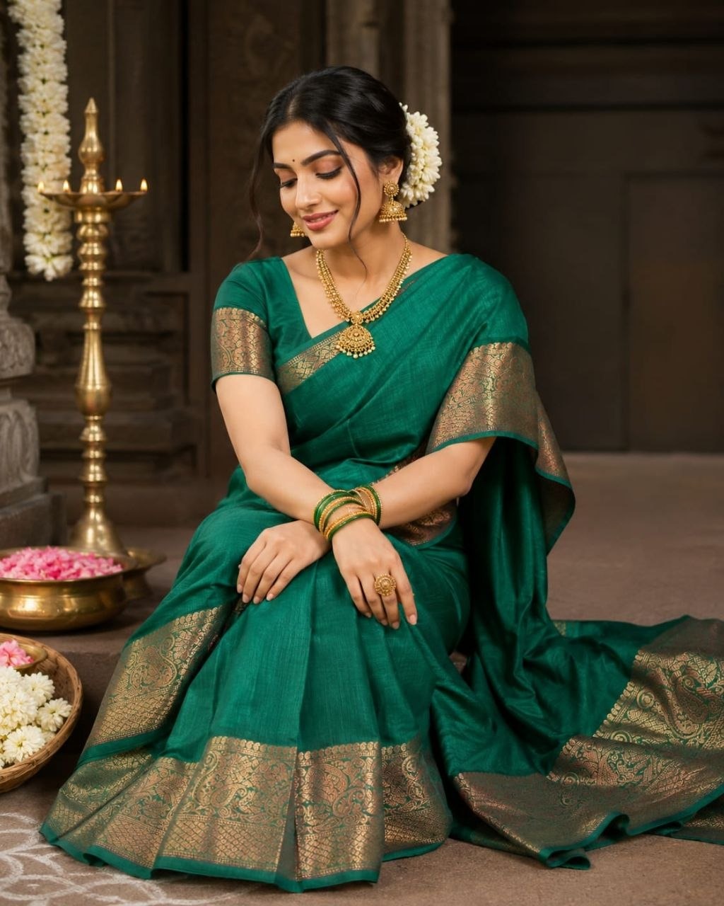 Mercerised  silk