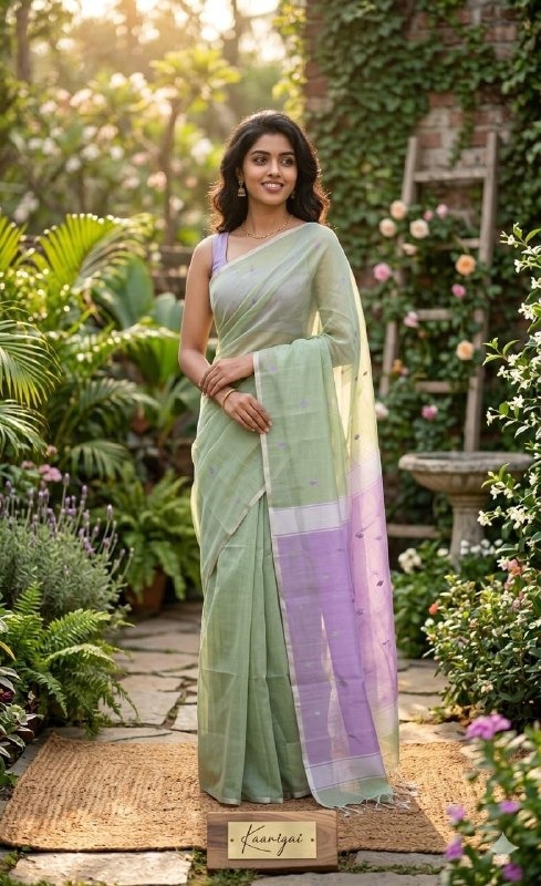 Jacquard Border Saree